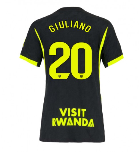 Atletico Madrid Giuliano Simeone #20 Venkovní Dres pro Dámské 2026-27 Krátký Rukáv Atletico Madrid Giuliano Simeone #20 Venkovní Dres pro Dámské 2026-27 Krátký Rukáv